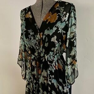 Elegant JOHNNY WAS full-length dress